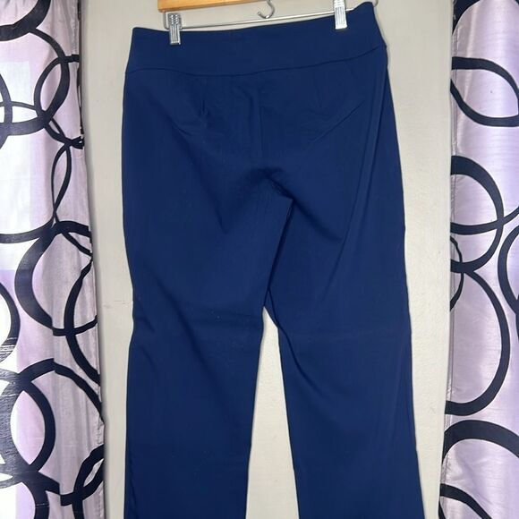 Chadwicks Blue Straight Stretch Trousers - Picture 7 of 9